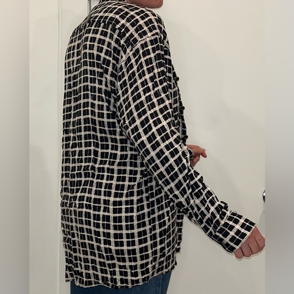 Men’s 80s printed blouse - Picture 9 of 9